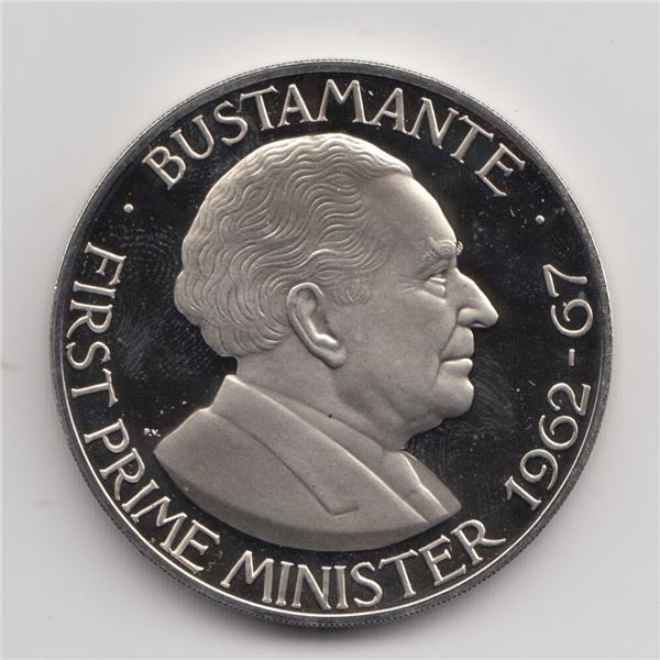 1974 Jamaica $1 Proof Coin