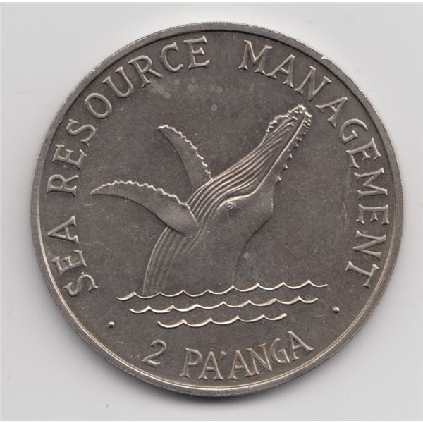 1979 Tonga 2 Pa'anga Coin