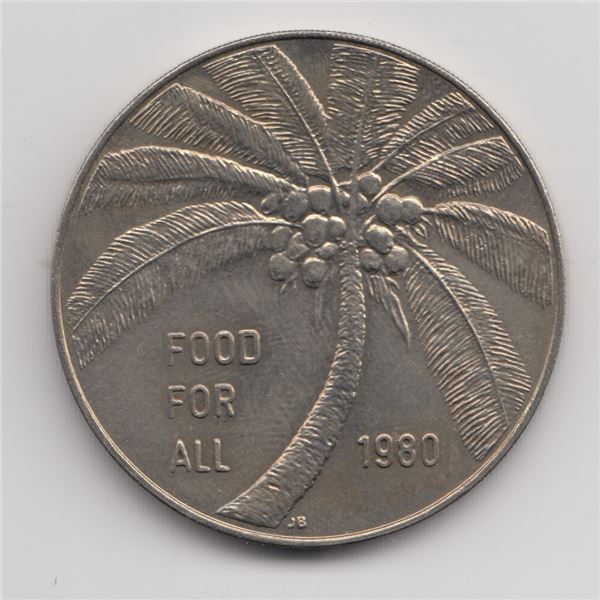 1980 Samoa $1 Coin