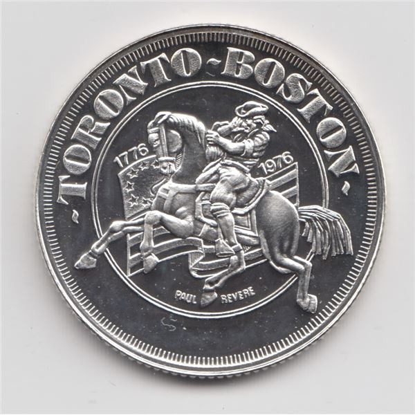 1976 Air Canada Silver Inaugural Medal