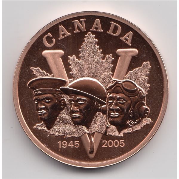 2005 Canada VE-Day Medallion