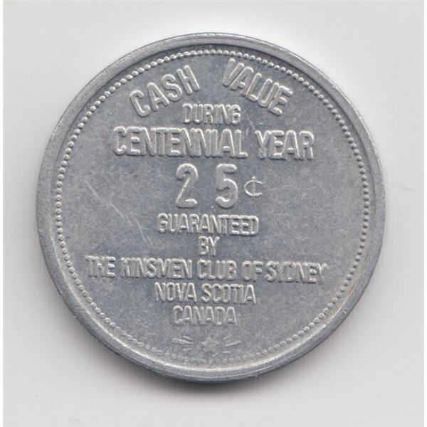 1967 Sydney NS 25 Cent Centennial Token