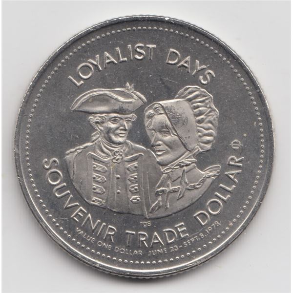 1978 Saint John NB $1 Trade Token