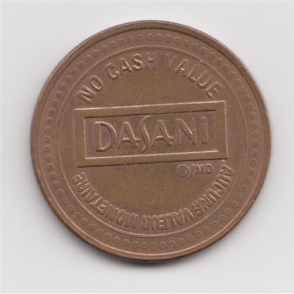Dasani Canada Drink Token