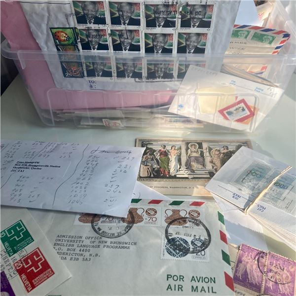 Large Stamp Lot