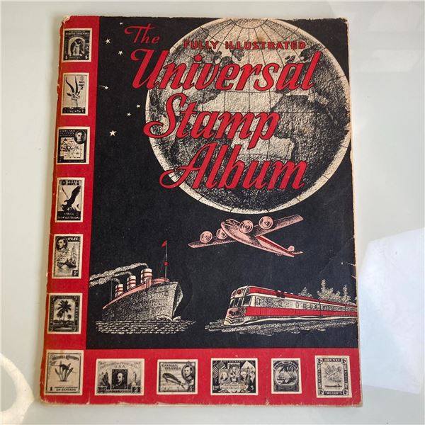 Vintage Universal Stamp Album