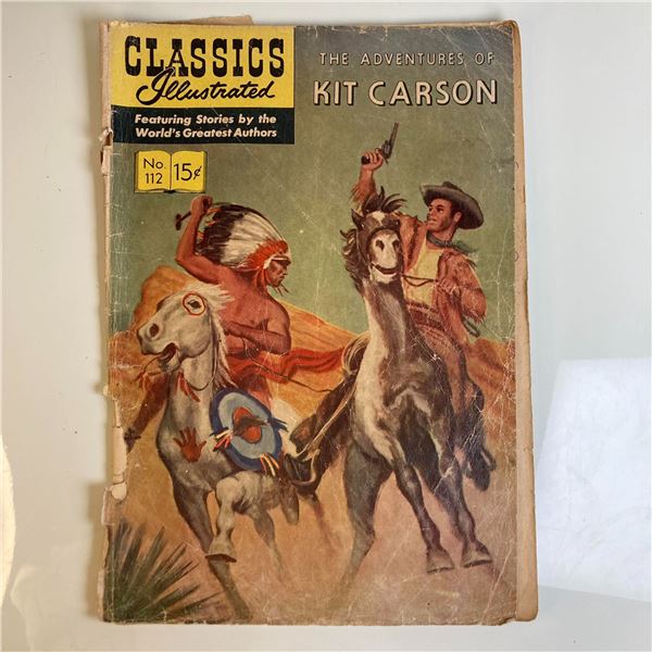 1953 Classics Illustrated Comics #112
