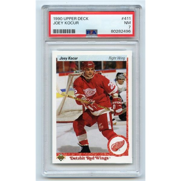 1990 Upper Deck Joey Kocur PSA 7
