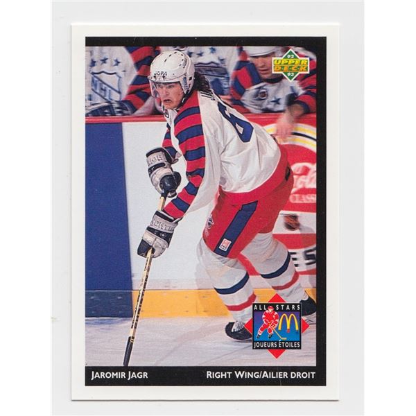 1992-93 UD Jaromir Jagr #McD20