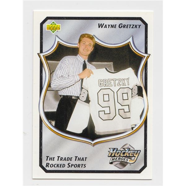 1992-93 UD Wayne Gretzky Trade Card