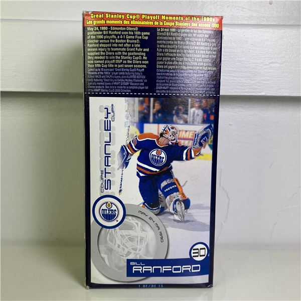 1999-00 Bill Ranford Kraft Dinner Hockey Card