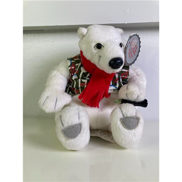Coca Cola Bean Bag Plush Polar Bear