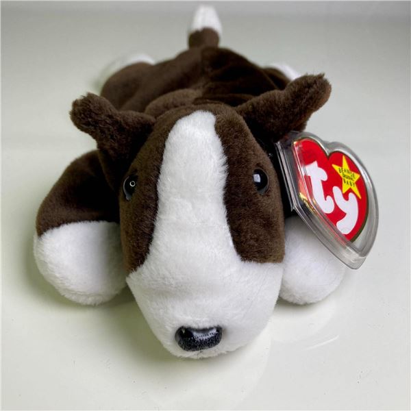 1997 Ty Beanie Baby Bruno Bull Terrier