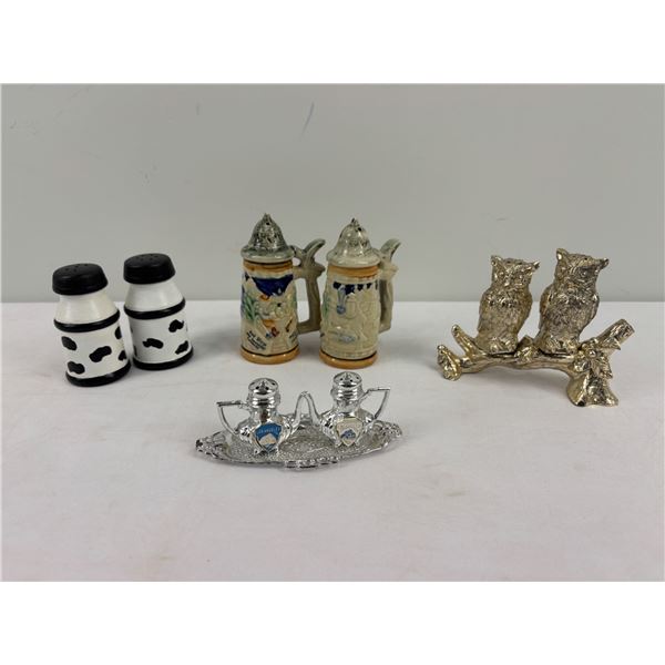 Collection of Salt & Pepper Shakers