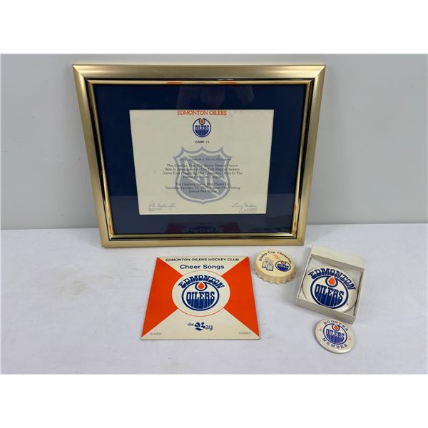 Oilers Memorabilia