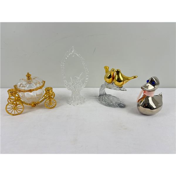 Bird and Glass Decor