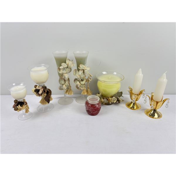 Decorative Candles & Holders