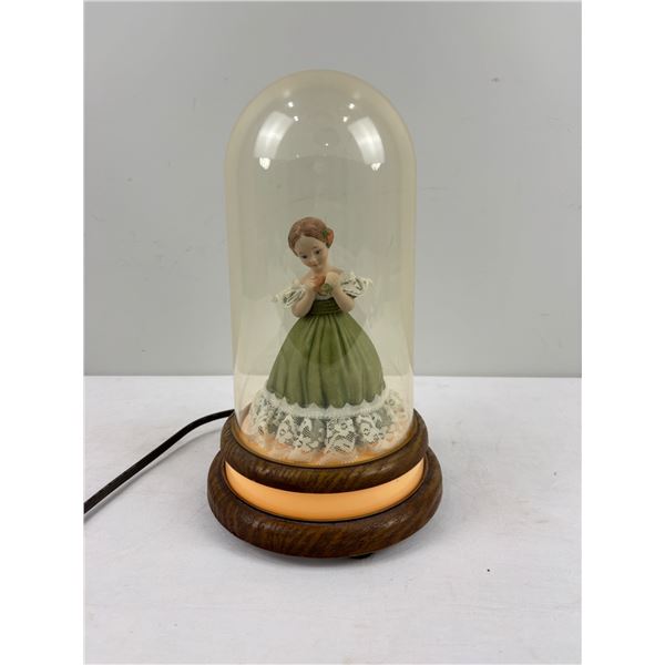 Unique Lamp with a Lace Doll