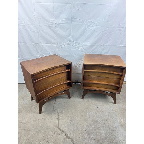 Pair of Mid Century Nightside Tables