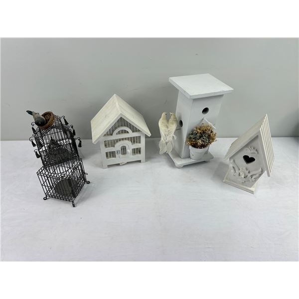 Decorative Bird Houses & Cages
