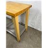 Image 2 : Butcher Block Kitchen Cart