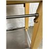 Image 3 : Butcher Block Kitchen Cart