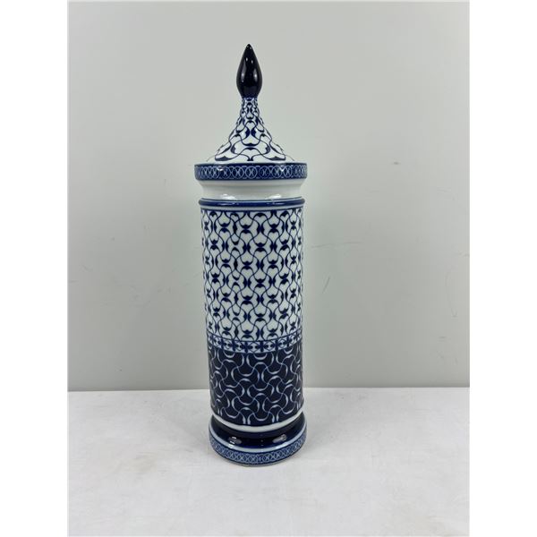 Lidded Bombay Vase