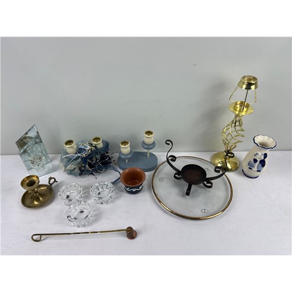Lot of Candleholders
