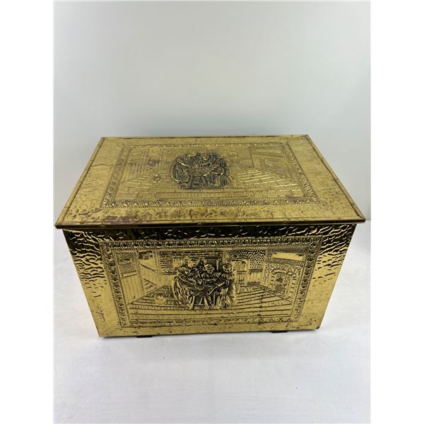 Vintage Brass Chest