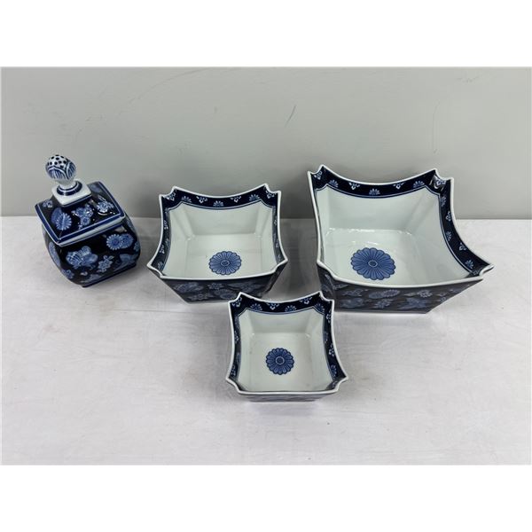 Blue & White Bombay Ceramics