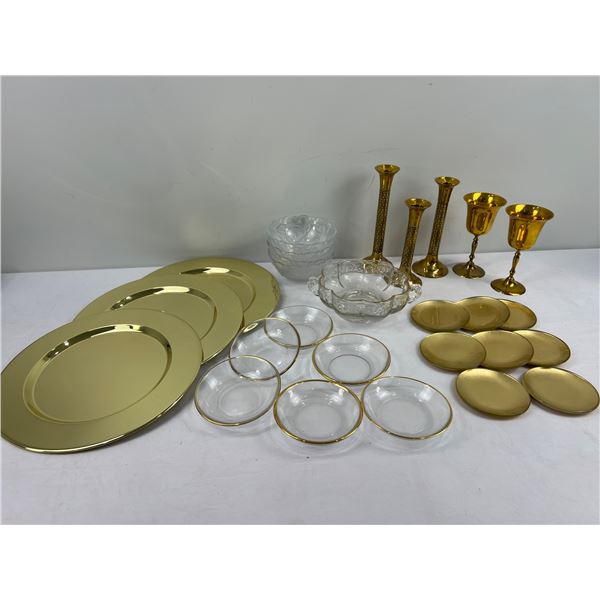 Home Decor with Gold Accents