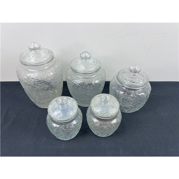 Princess House Kitchen Canisters