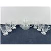 Image 1 : Floral Etched Tea Set