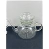 Image 4 : Floral Etched Tea Set
