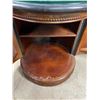 Image 4 : Round End Table with Storage