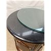Image 6 : Round End Table with Storage