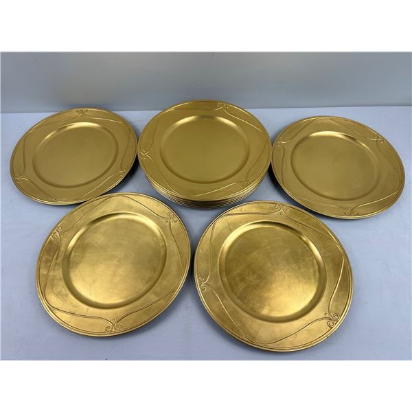 "Veranda" Princess House Charger Plates