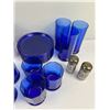 Image 4 : Blue Glass Dish Set