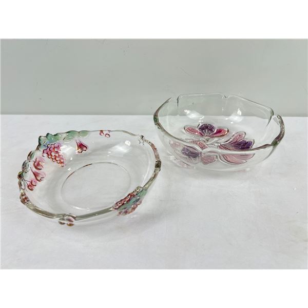 Colourful Glass Candy Bowls