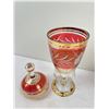Image 2 : Ornate Lidded Glass Jars