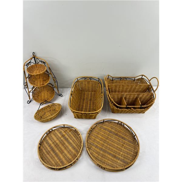 Wicker Baskets and Storage