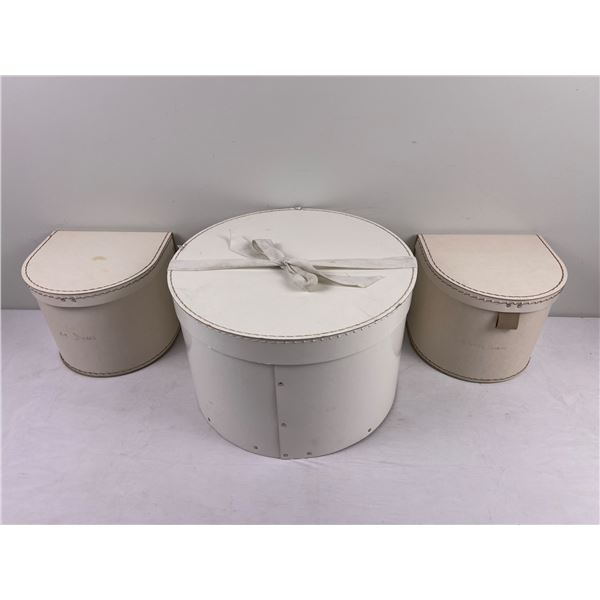 Vintage Hat Boxes
