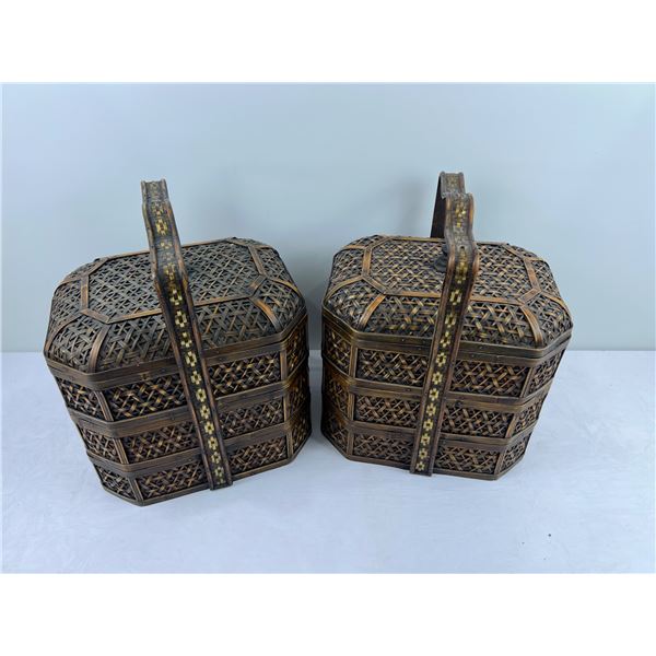 Woven Sewing Boxes