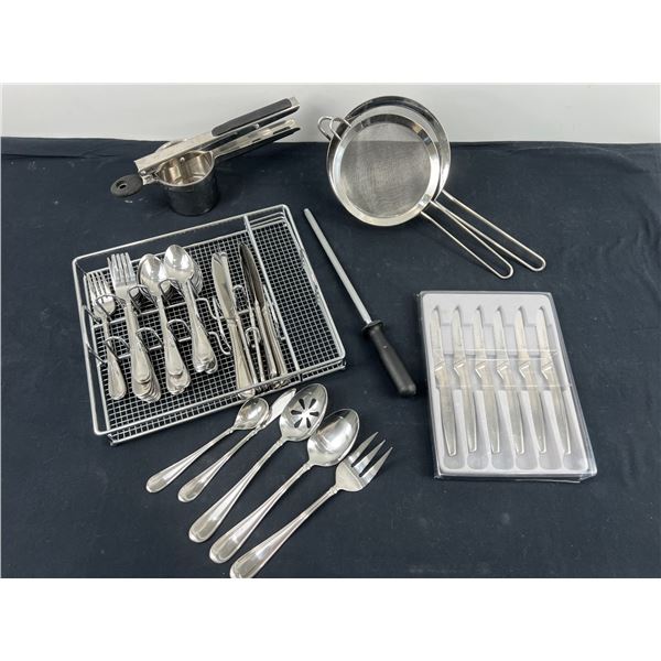 Assortment of Kitchen Utensils