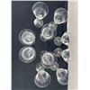 Image 4 : Crystal Glasses with Frosted Ballerina Stems