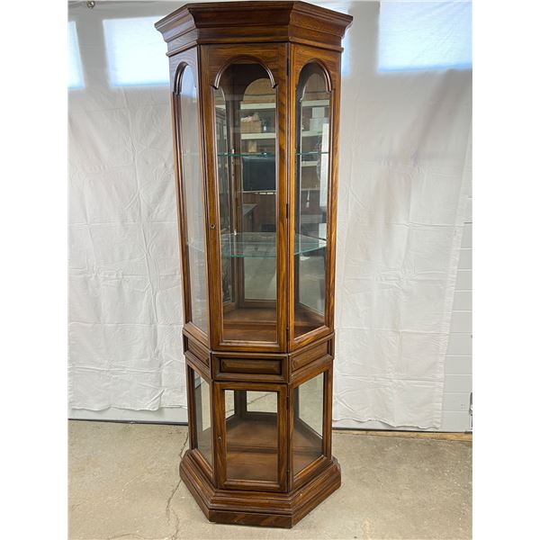 Lighted Curio Cabinet