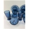 Image 3 : Princess House Blue Glassware