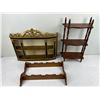 Image 1 : Trio of Display Shelf's