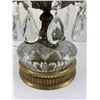 Image 2 : Brass & Crystal Table Lamp