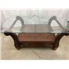 Image 1 : Glass Top Coffee Table